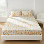 Drap Housse Fleuri Polyester - Douceur et Confort Absolu
