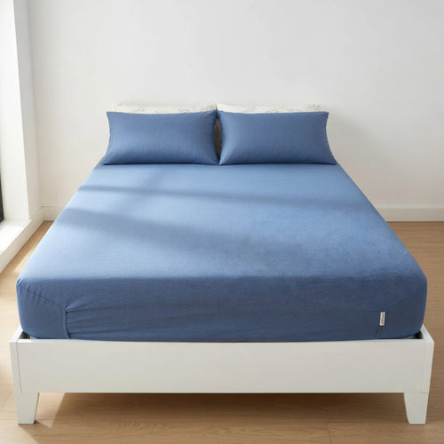 Drap Housse Coton - Rayures Confort et Douceur Premium