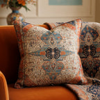 Housse de Coussin Bohème Velours Doux pour Salon Élégant