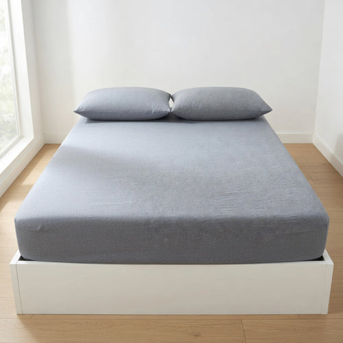 Drap Housse Coton - Imprimé Rayé Confort Luxe