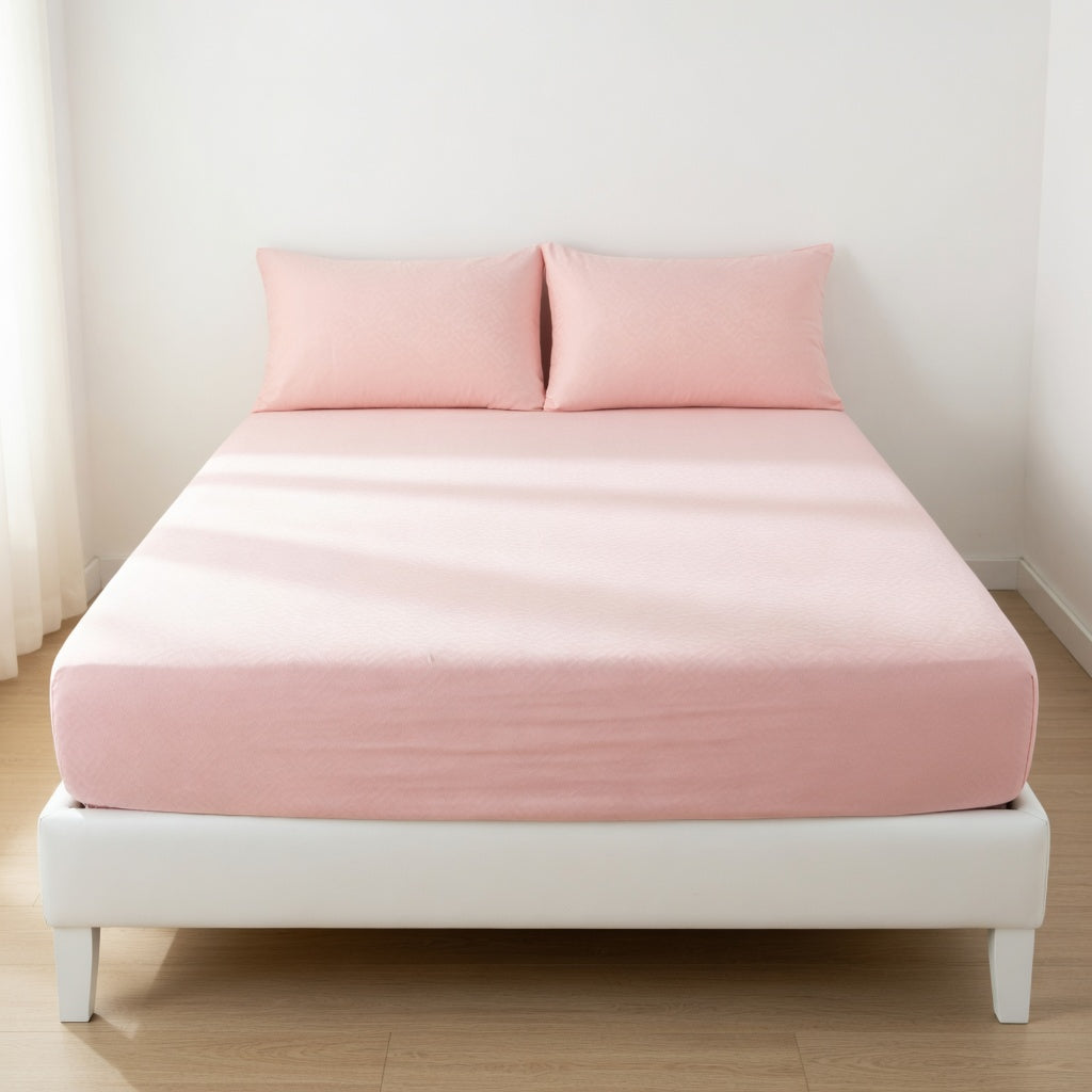 Drap Housse Coton - Rayé Confort Premium Lit