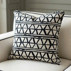 Housse de Coussin Ethnique Polyester Imprimé Premium