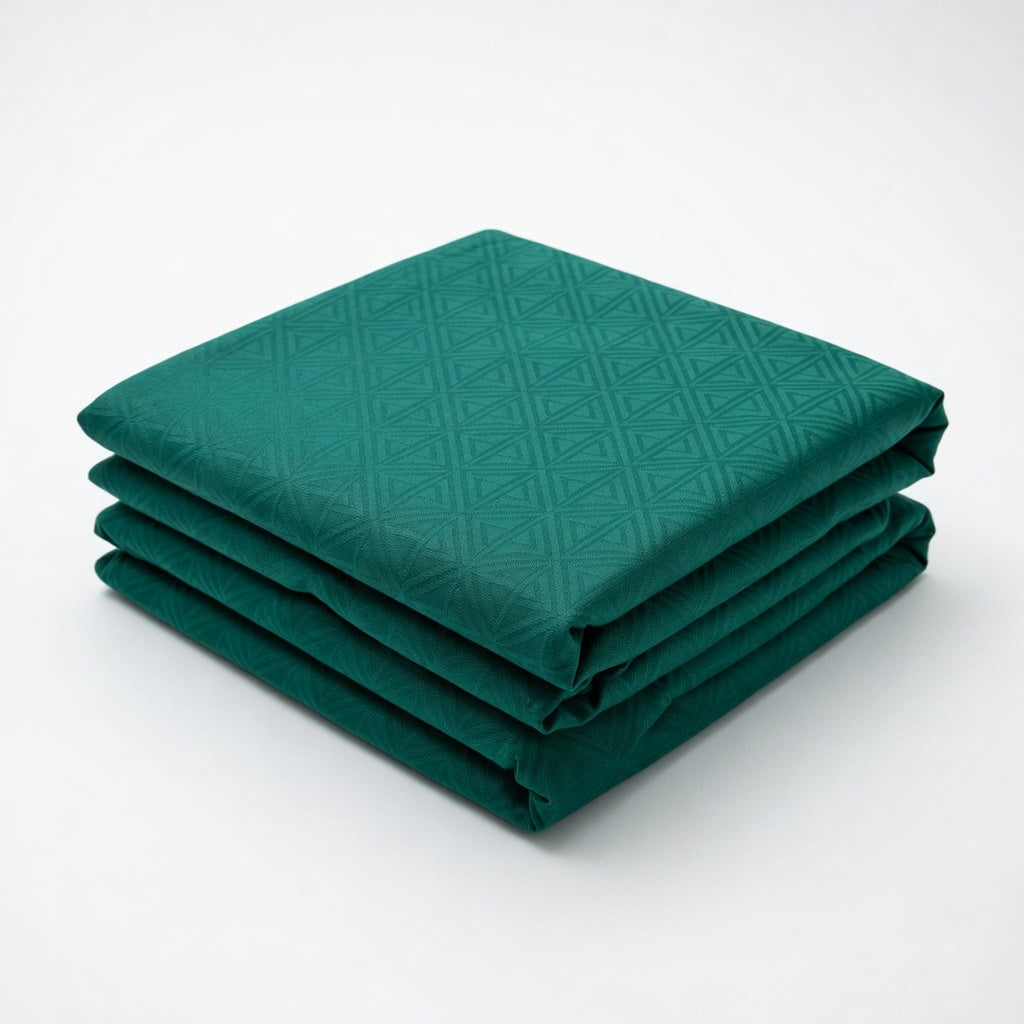 Drap Housse Vert Coton Polyester Confort Premium