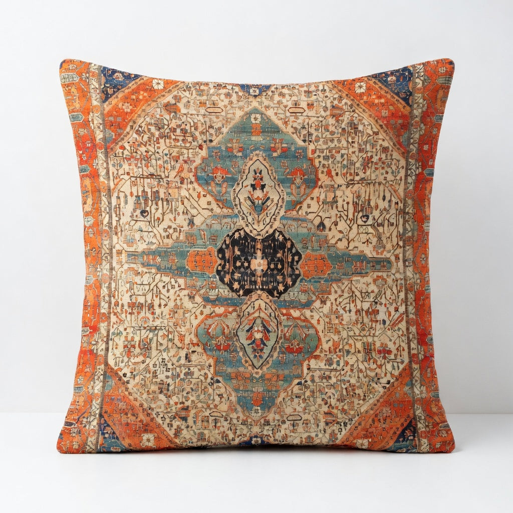 Housse de Coussin Bohème Velours Doux pour Salon Élégant