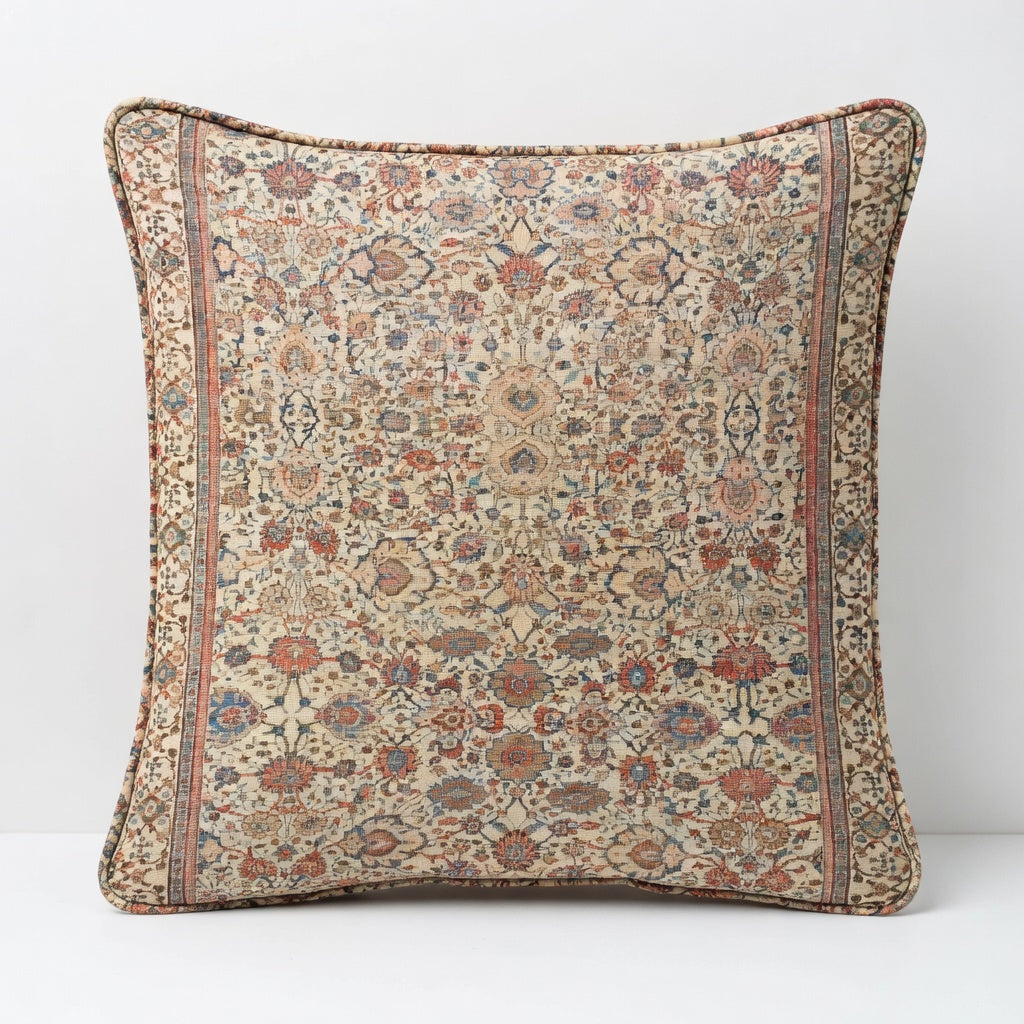 Housse de Coussin Bohème en Plush Doux et Durable