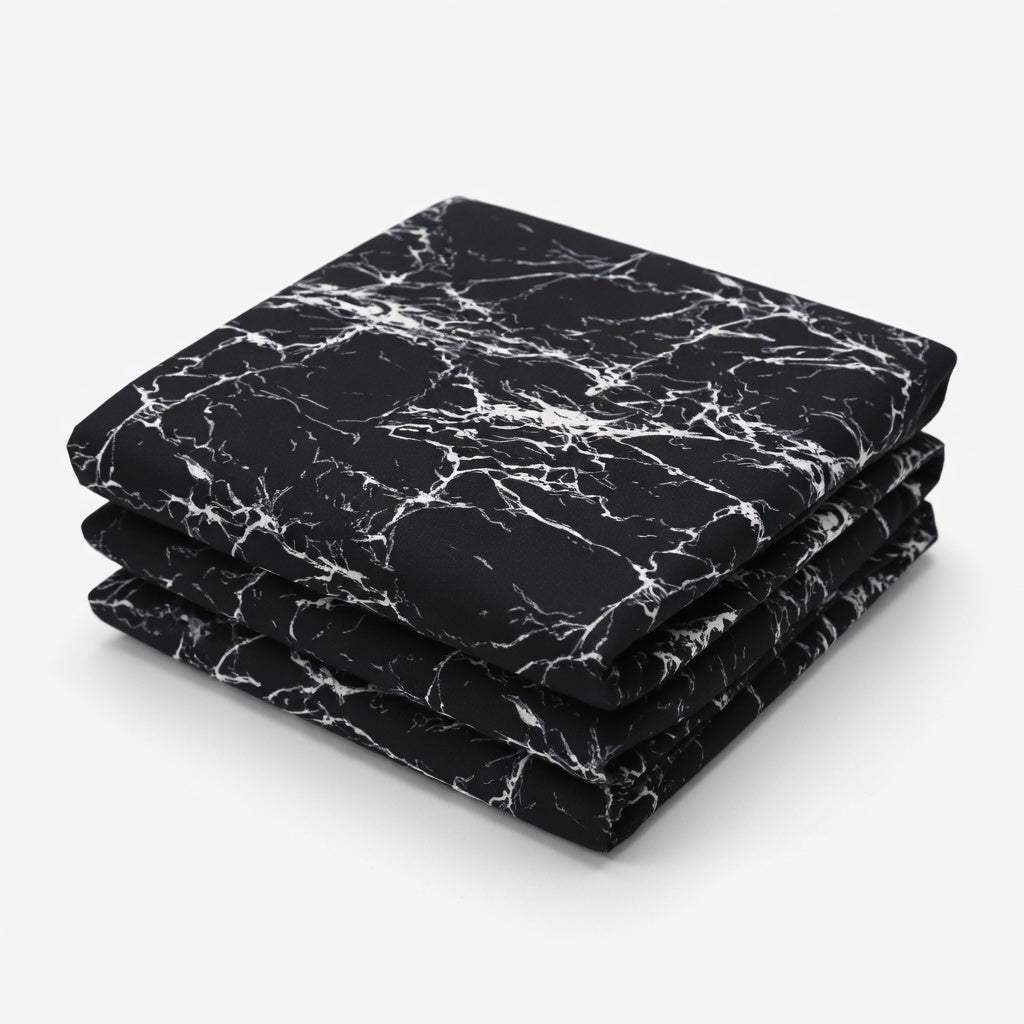 Drap Housse Polyester Motif Géométrique Confort Élégant