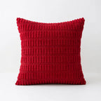 Housse de Coussin Velours Côtelé Boho Confort