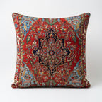 Housse de Coussin Bohème en Peluche Douce