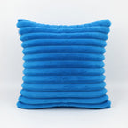 Housse de Coussin Polyester Tricoté Uni