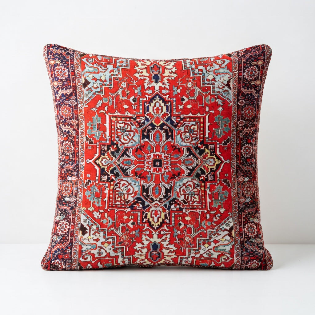 Housse de Coussin Bohème en Plush Doux