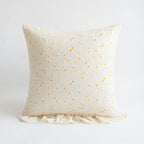 Housse de Coussin Fleuri en Coton Doux et Respirant