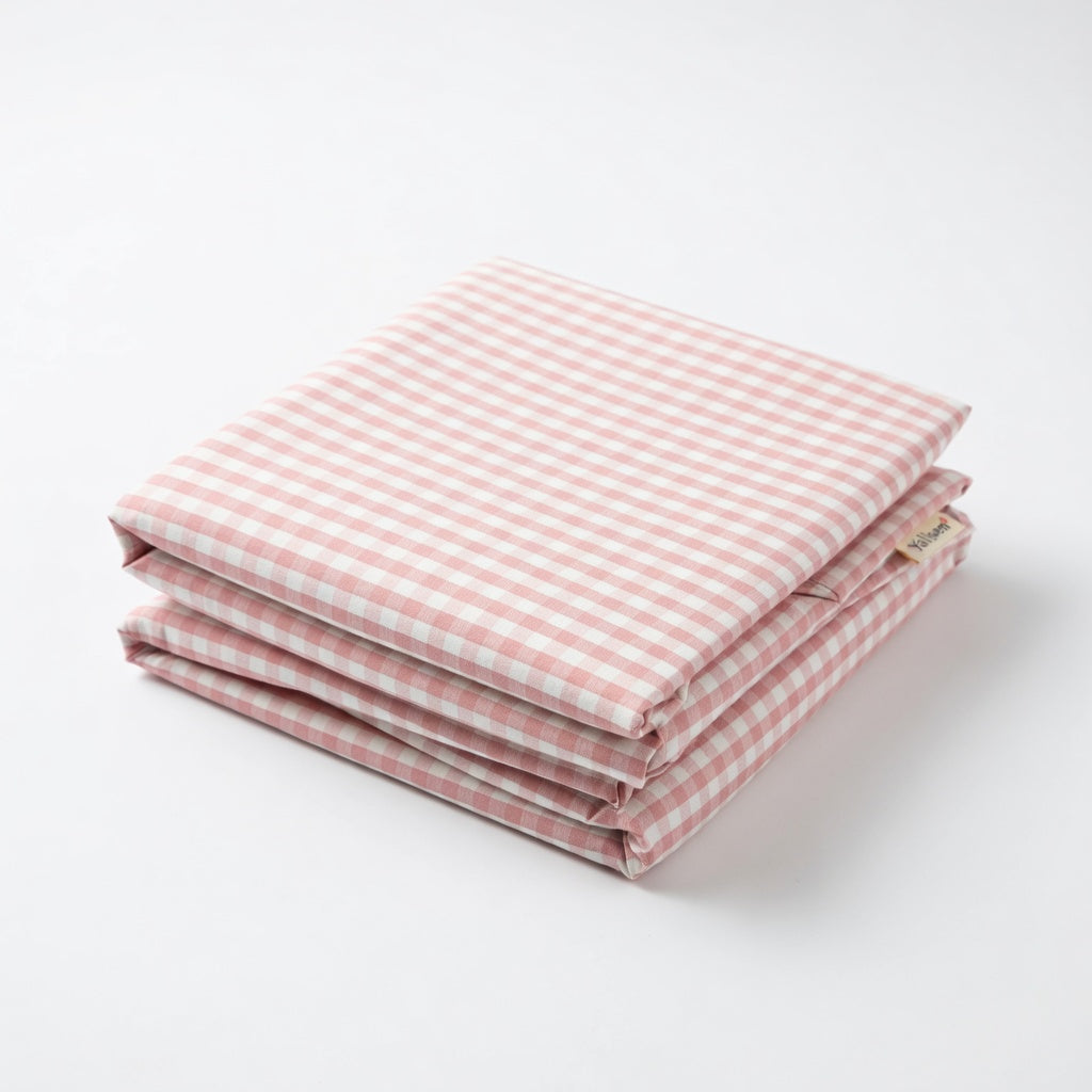 Drap Housse Coton - Rayé Confort et Douceur Absolue