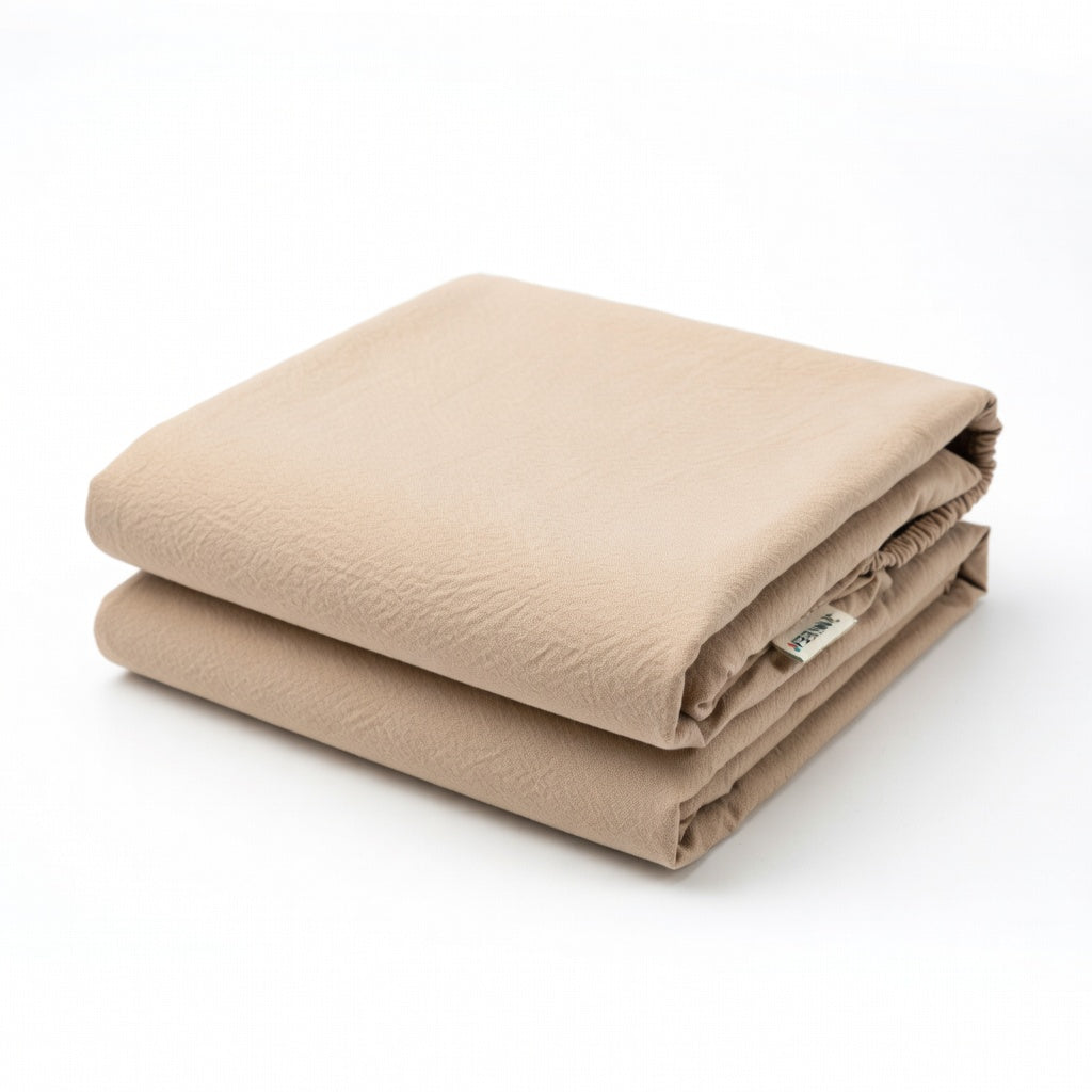 Drap Housse Coton - Rayures Imprimées Luxe Quotidien