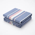 Drap Housse Coton Rayé pour Sommeil Doux et Luxueux