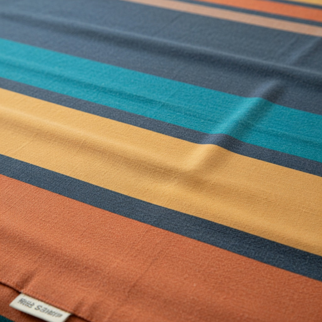 Drap Housse Coton Rayé - Confort et Élégance Absolu