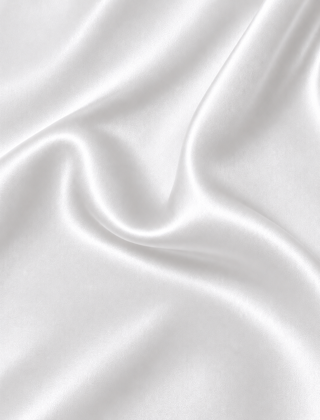 Taie d'Oreiller Blanche en Soie de Mûrier